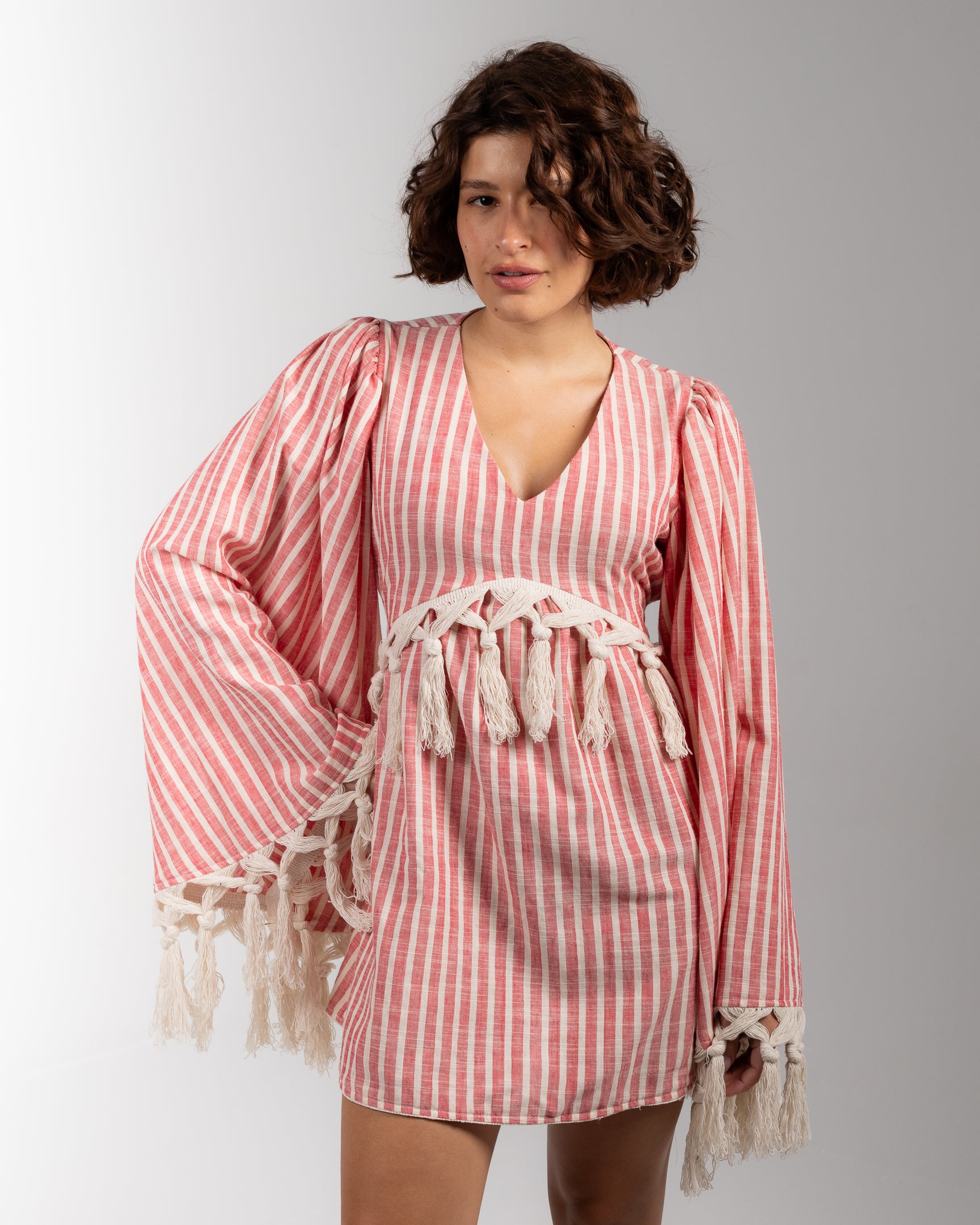 The Striped Linen Tunic