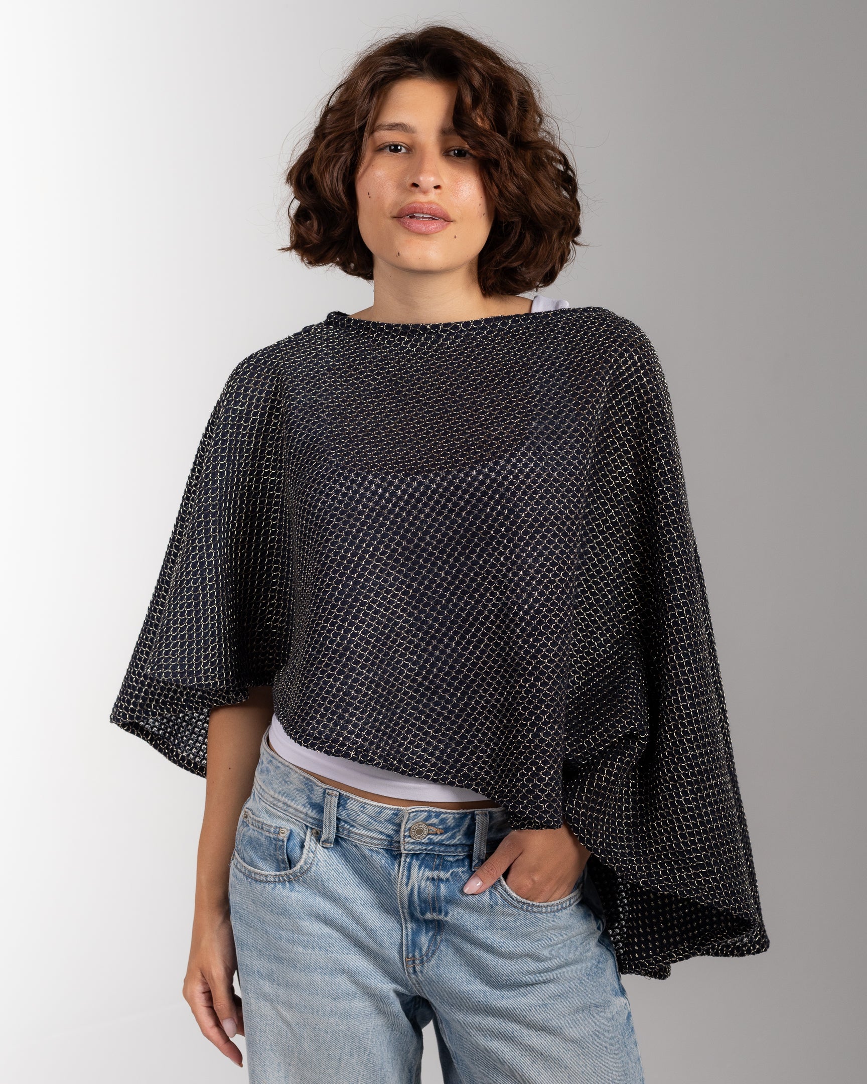 The Aquamarine Poncho