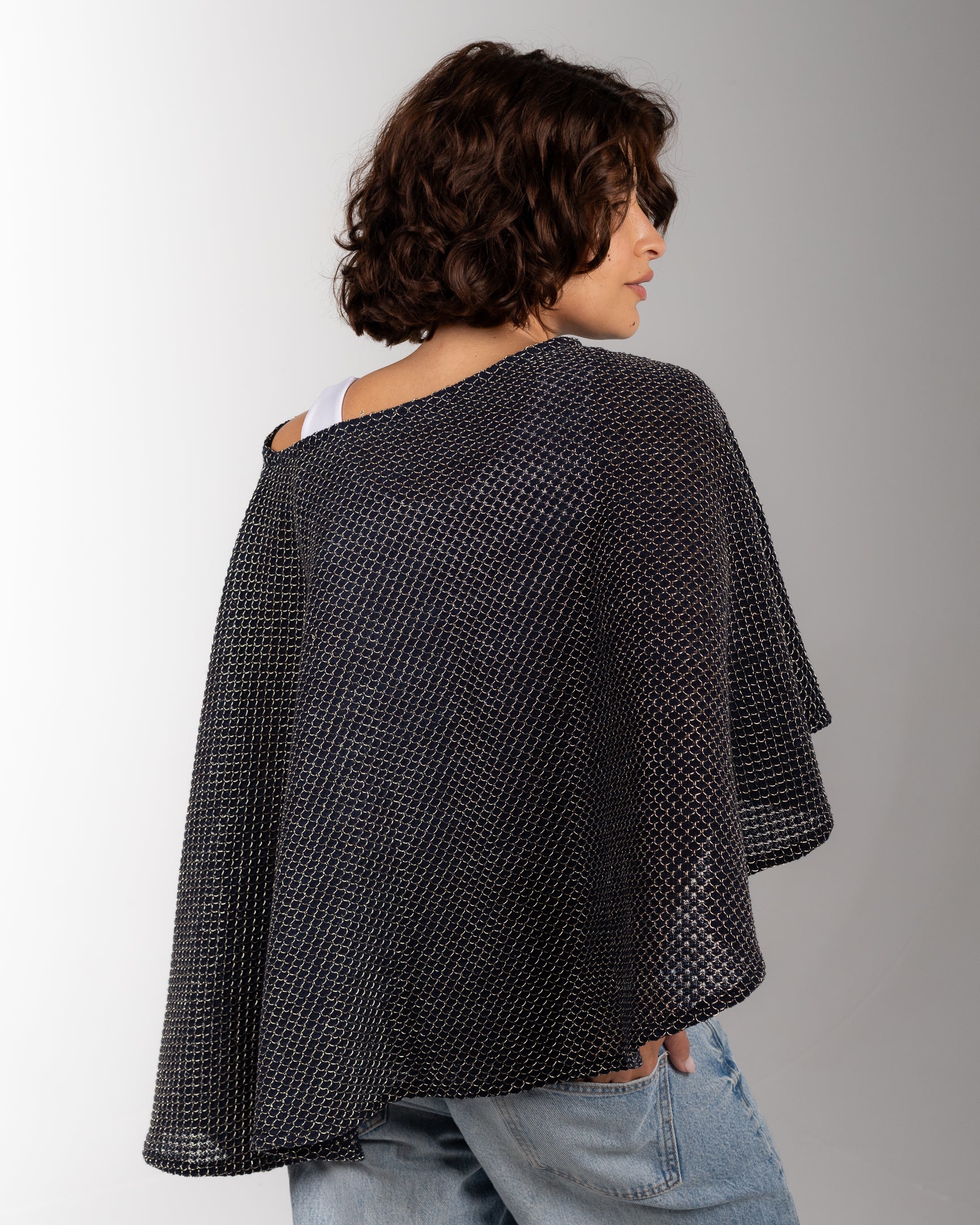 The Aquamarine Poncho