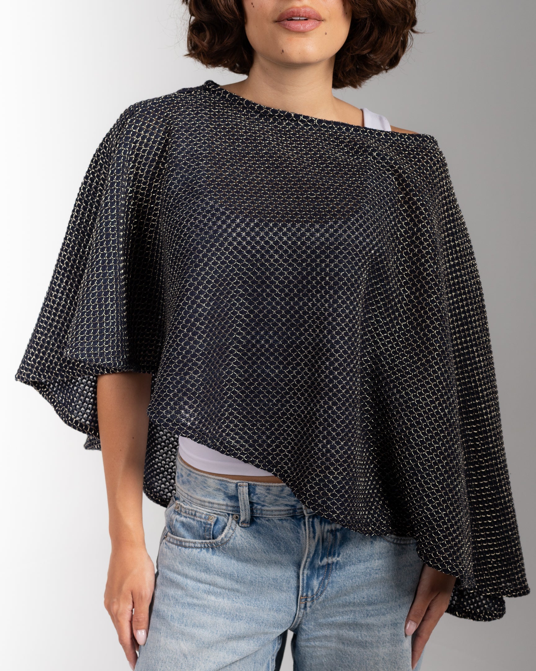 The Aquamarine Poncho